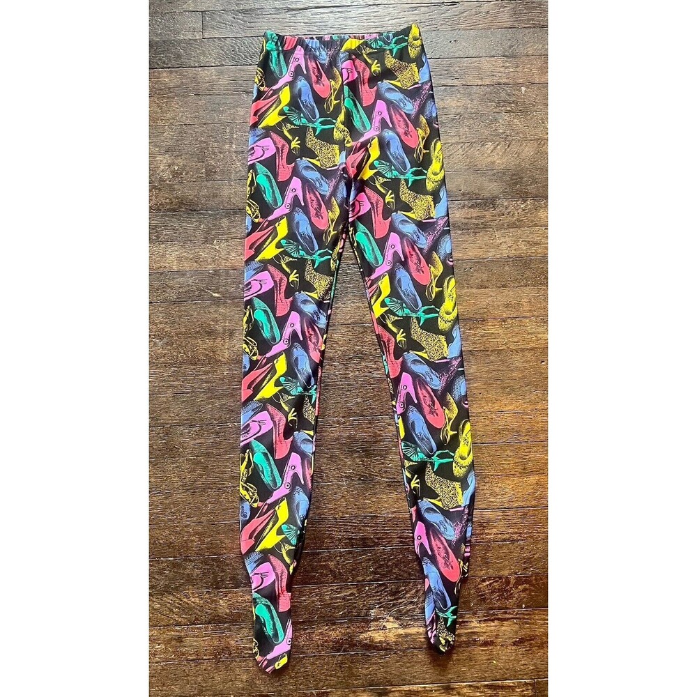 Salvatore Ferragamo Footed Pants Vintage 1990s Linda E Kendall J Hollywood Stars